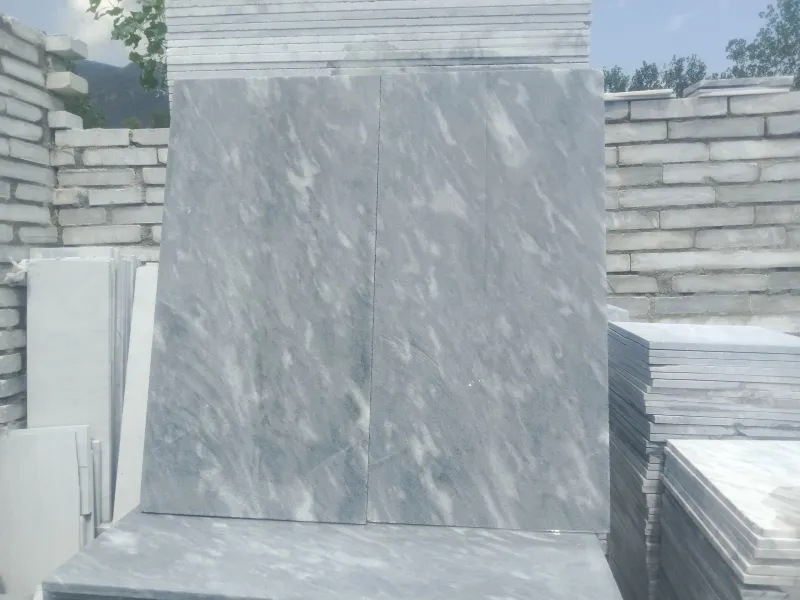 Elevate Your Space with Timeless Sunny White Marble Slabs from Pakistan — Sunny Grey — slab — Pakistan